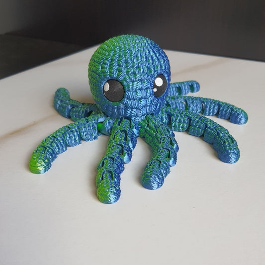 Crocheted Octopus - 3D Printed
