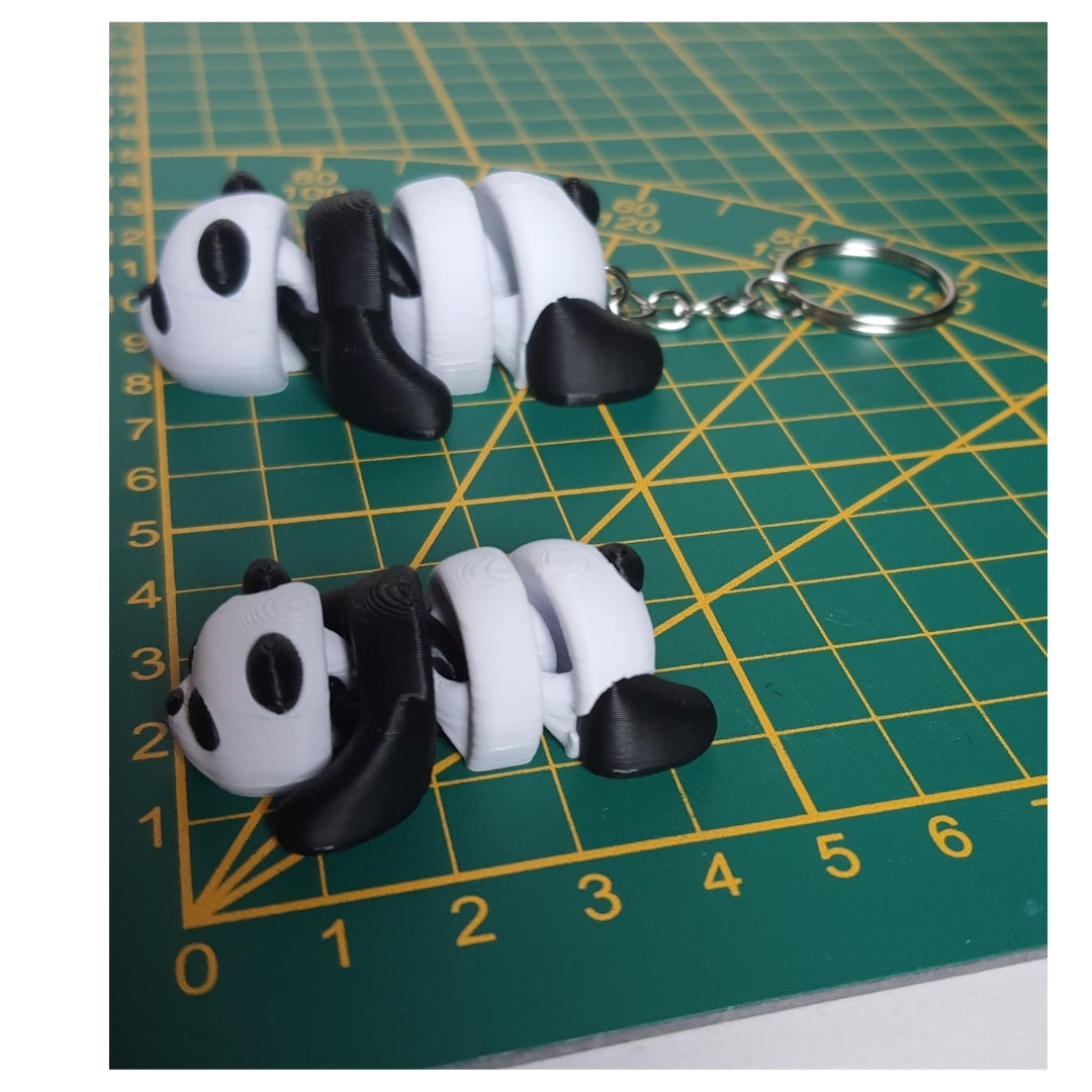 Tiny Panda & Keychain