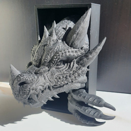 Dragon Book Nook - 3D Printed