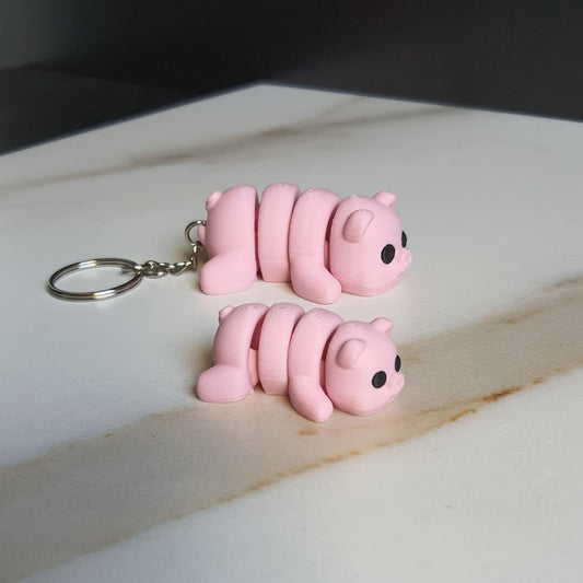 Tiny Pig & Keychain