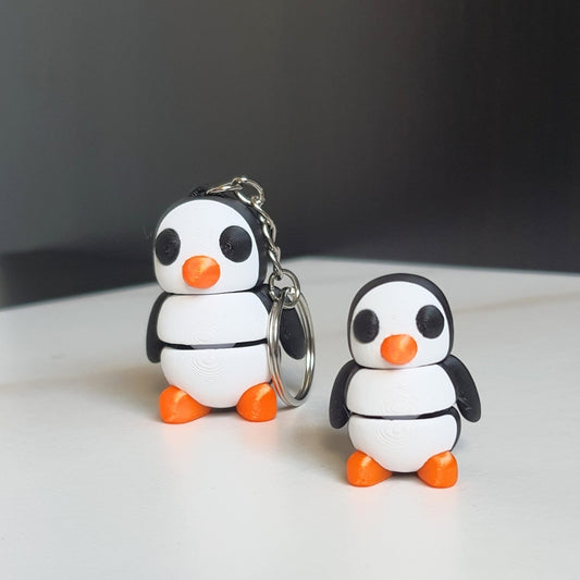 Tiny Penguin & Keychain