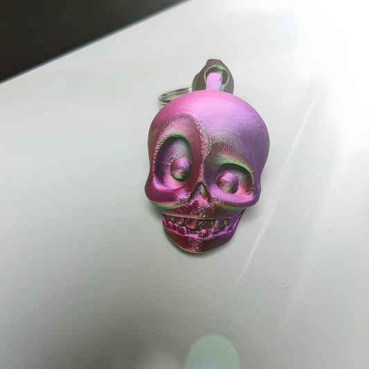 Skull Keychain - 3D Printed
