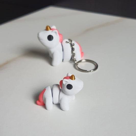 Tiny Unicorn & Keychain