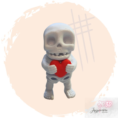 Valentine's Skeleton & Keychain