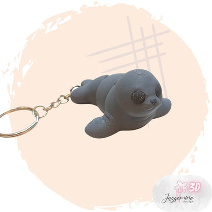 Mini Seal & Keychain