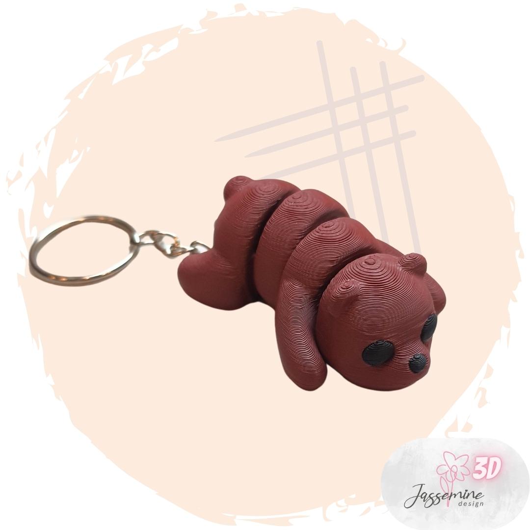 Mini Brown Bear & Keychain